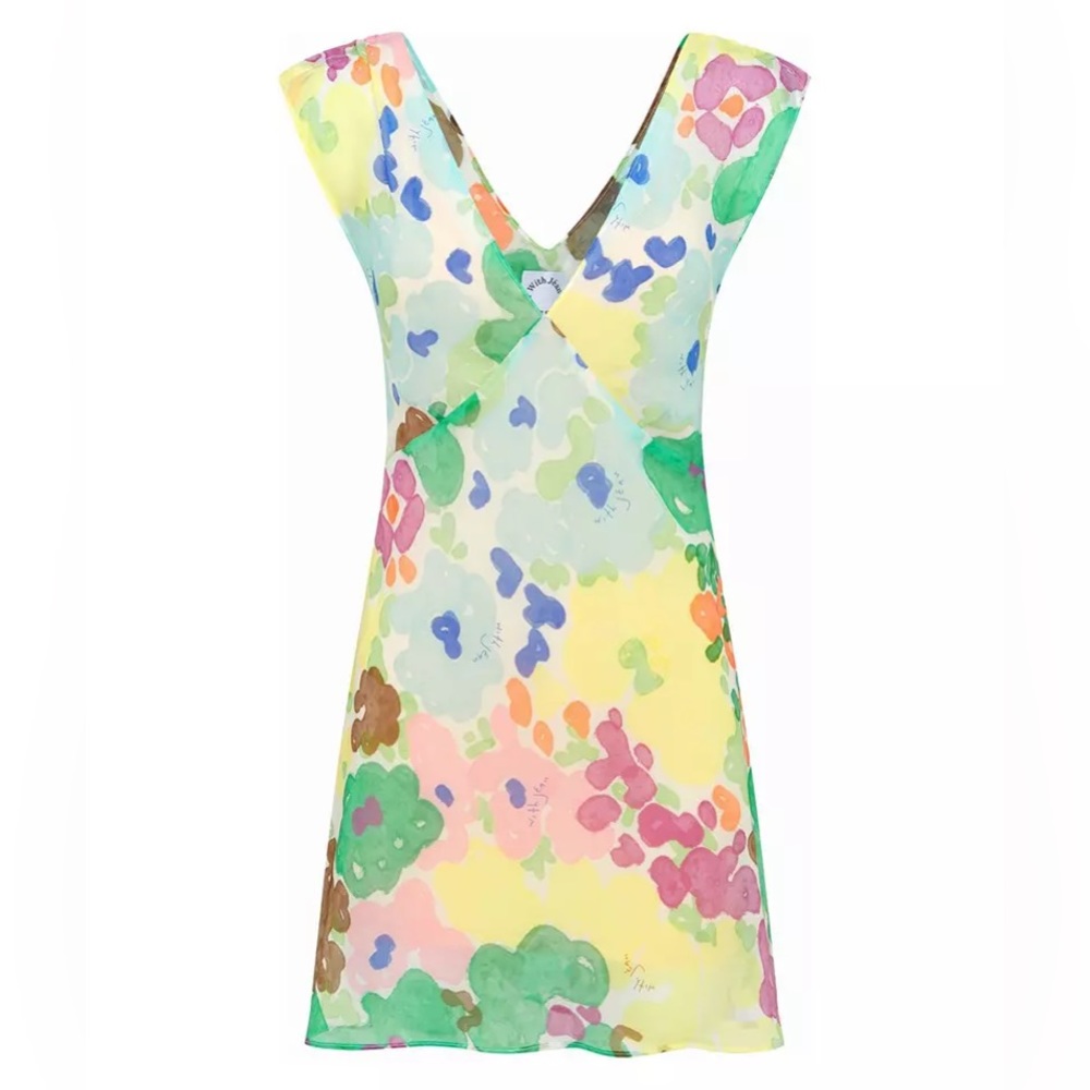 with jean lani dress in water babies